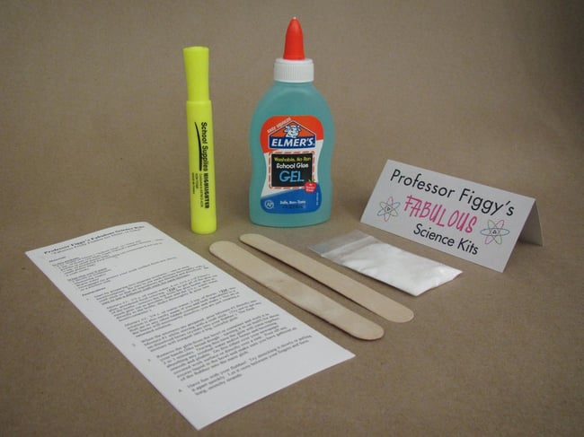 Fabulous Fluorescent Glow Flubber Kit
