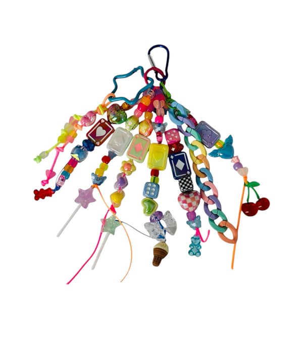 Image of A Touch of Jas “Candy Player” bag charm