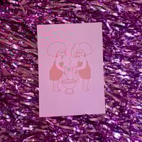 Image 2 of Smoking Sisters - A4 Art Print