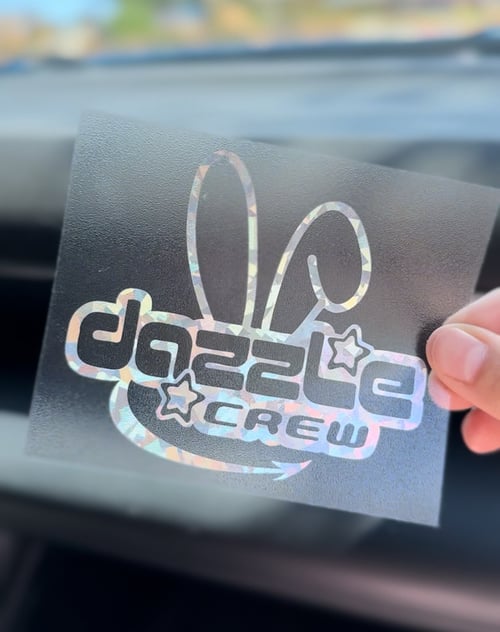 Image of Limited Edition DazzleCrew Logo sticker