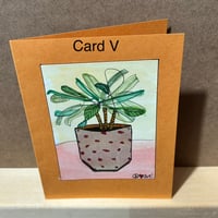 Image 19 of ART - YOUR CHOICE - Vertical Handpainted Art Greeting Card