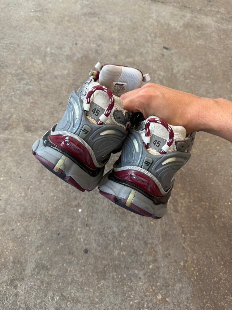 Image of Balenciaga Burgundy Runners