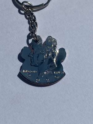 Image of Paw Print Keychain