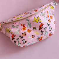 Image 1 of Pink Classic Pup XL Belt Bag | Matching Accessories Available | SMC Exclusive 