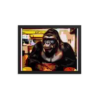 Image 5 of ZEN EXP - Hungry-Rilla Framed photo paper poster