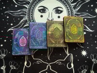 Image 5 of Wood Tarot Card/Hand Painted