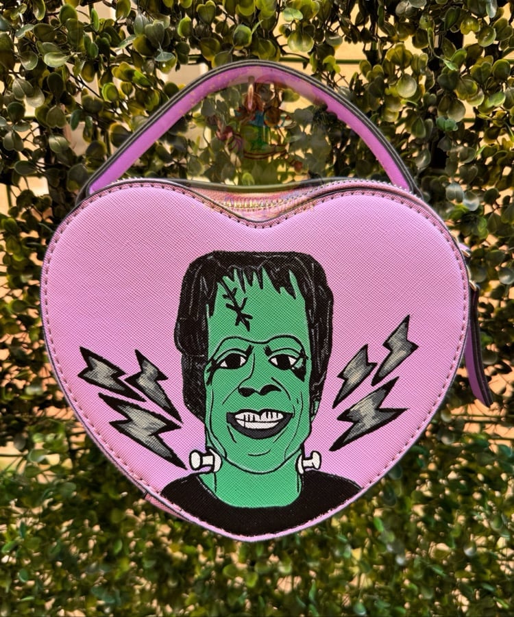 Image of HERMAN MUNSTER HEART BAG