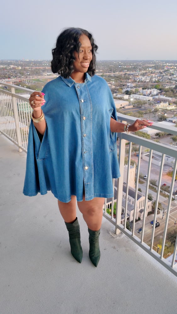 Image of The Cape Couture Dress
