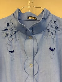 Image 2 of Blue puff sleeve (L)