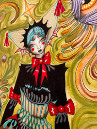 Image 2 of hyacynth original on A3 watercolour paper
