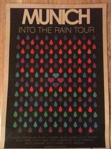 Image of POSTER - Into The Rain Tour (normally £3)