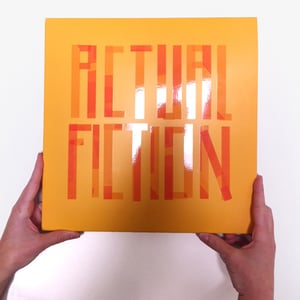 Image of 'Actual Fiction' LP by the patriotic sunday