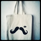 Image of The Portuguese Moustache canvas bag