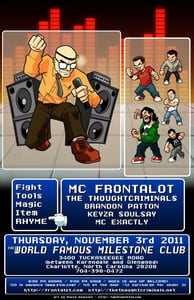 Image of MC Frontalot & ThoughtCriminals High Quality Art Print