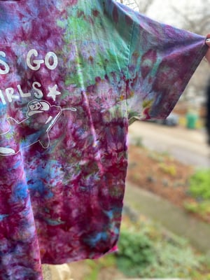 Image of XL Let's Go Girls Tie Dye Shirt 8