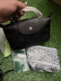 Longchamp leather  black 