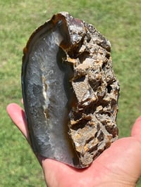 Image 2 of Agate Base Cut Polished Face #2570
