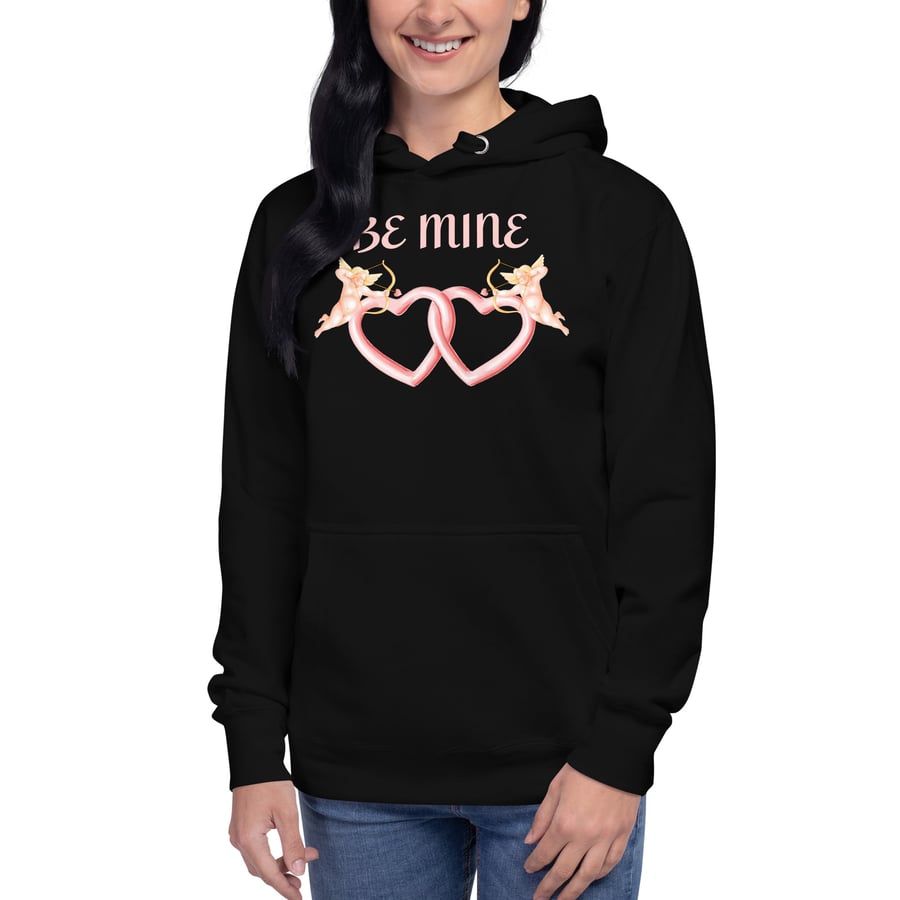 Image of Unisex cupid hearts Hoodie