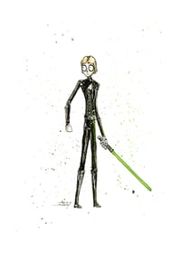 Image 11 of COMPLETE Tim Burton Star Wars Mystery 17 Print Set