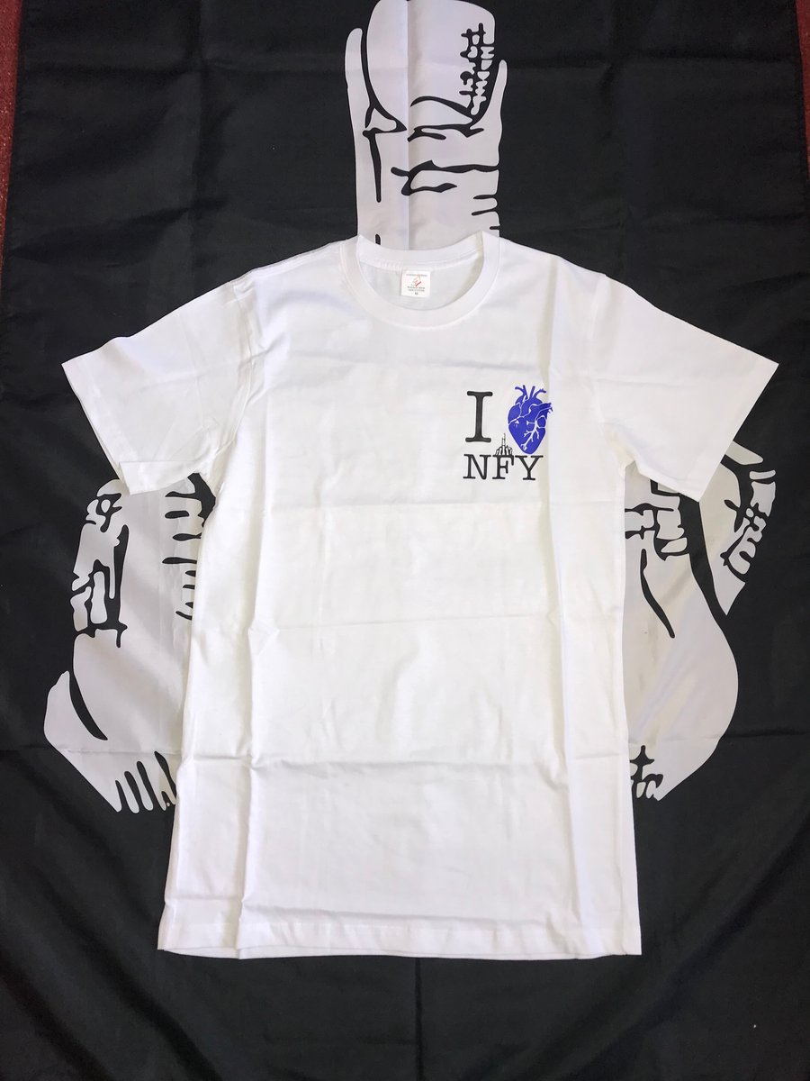 Image of I 💙 NFY Tee (Blue Heart Logo)