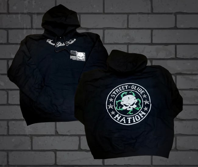 Street Glide Nation OG Shamrock Hoodie