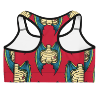 Image 1 of Red Dragon Boobies Sports bra 