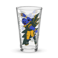 Image 1 of Green Bay Gridiron Dead Pint Glass