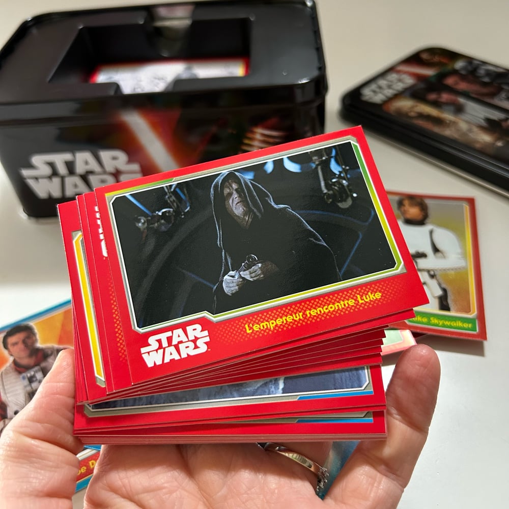 Image of CARTES COLLECTOR TIN STAR WARS DISNEY