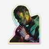 3” Holographic Travis Scott Die Cut Sticker