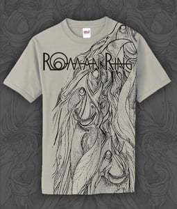 Image of Gateways t-shirt on silver Anvil shirt