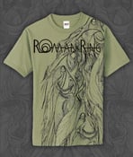 Image of Gateways t-shirt on cactus green Anvil shirt