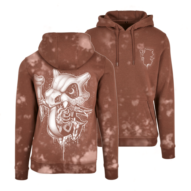 #104 Anatomy Fawn Bleached Hoodie