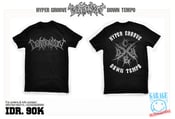 Image of T-shirt Deathqueen silver logo