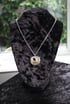 dead good bee floral diorama round necklace Image 4