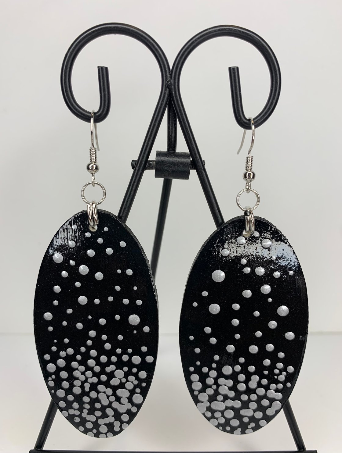Image of "Silver Bubbles"  Earrings