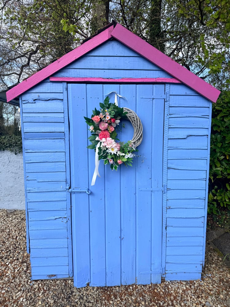 Image of 38cm Pink Wicker 