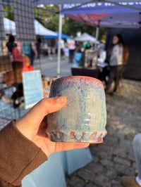 Image 1 of Purple Drip Tumbler (Handleless)