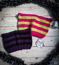 Image 1 of Chunky knit cat hat