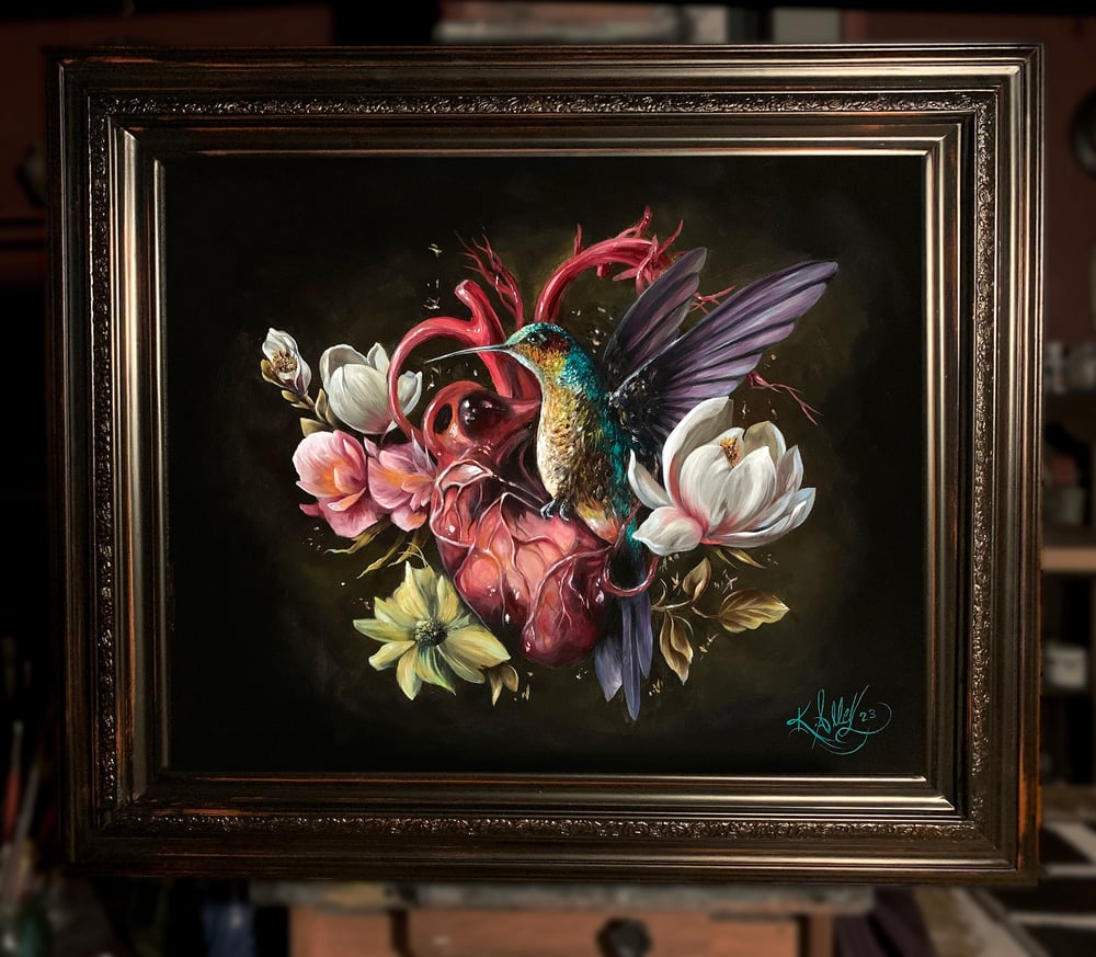 Image of “Flutter” Original painting 