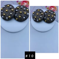 Image 19 of   Button Earrings #2