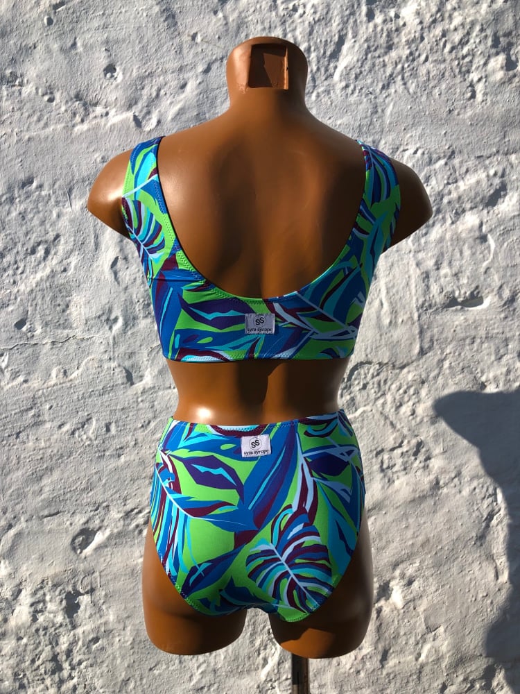 Image of Bikini alto Amazonas Verde Claro