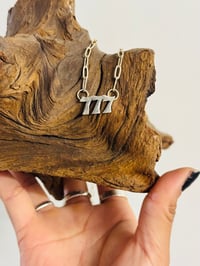 Image 4 of 777 Sterling silver necklace 