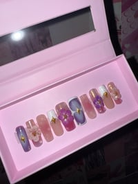 3D Flower Luxury Press On Nails