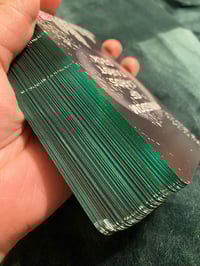 Image 5 of Kingdom of Cards Tarot Deck//Green Gilded Edges
