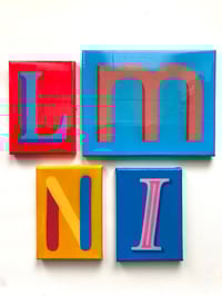 Image 3 of Original Resin Painting - “I”