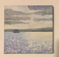 Loch Leven acrylic painting on canvas
