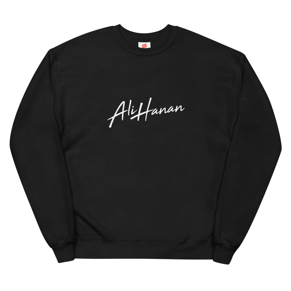 Image of Signature Unisex fleece sweatshirt Merch