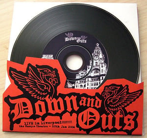 Image of DOWN and OUTS - Live in Liverpool cd