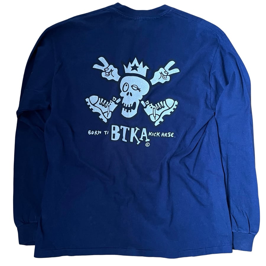 Image of BTKA vintage 90's longsleeve t shirt: Size XL