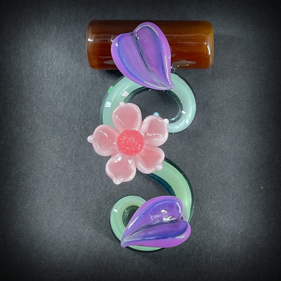 Image of Spring Flower Vine Pendant 